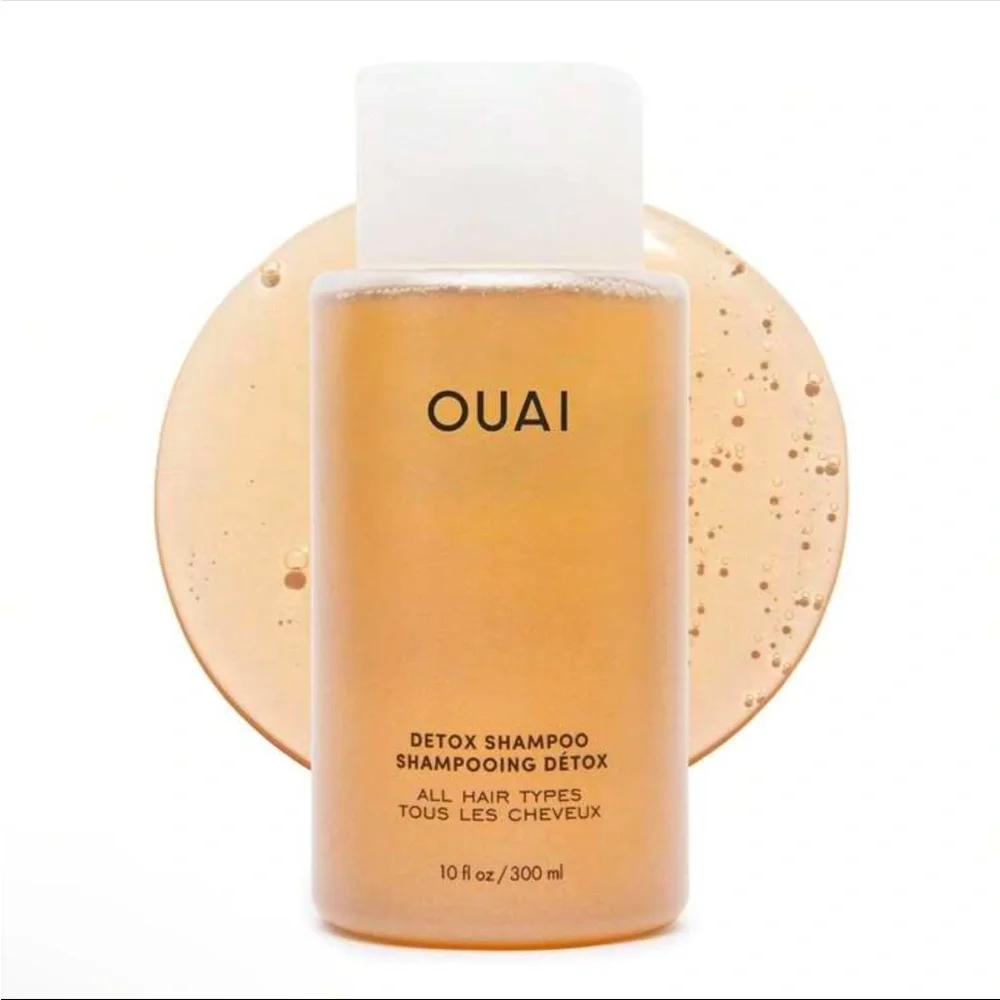 OUAI Detox Shampoo — Peach Amber